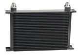 Derale Stacked Plate Fluid Coolers 52508 Cooler, Plate-Type, Aluminum, Black, 25-Row, -8 AN, 9.313 in. x 13 in. x 2 in., Each thumbnail 4