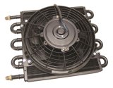 Derale Dyno-Cool Remote Fluid Coolers 12732 Cooler, Tube and Fin, Aluminum, Copper, Black, 13.625 in. x 10.250 in. x 3.625 in., Each thumbnail 2