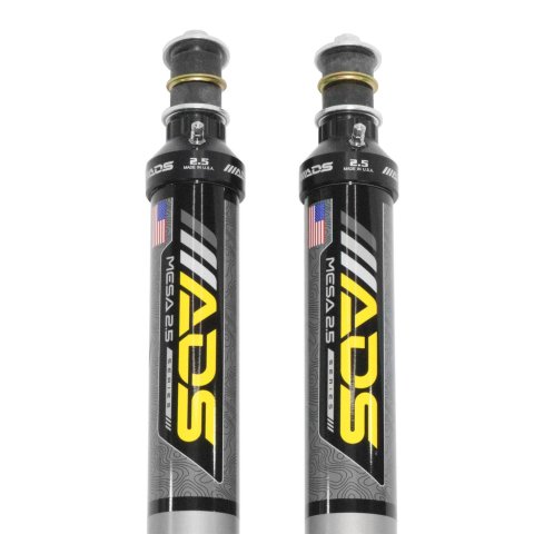ADS MESA 2.5 Series Shocks 100ADS-10110 Shock Absorber, 2.5, 26.41 in. Extended, 16.90 in. Compressed, 9.51 in. Stroke, Jeep, Front, Pair thumbnail 1