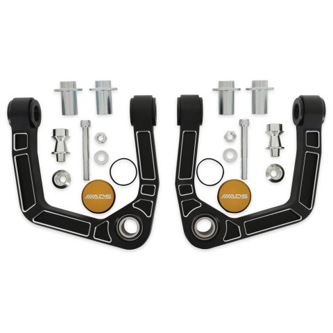 ADS Billet Control Arms for 2005-2023 TACOMA - 100ADS-10062 Arms, Front Upper, Billet, Aluminum, Black, Toyota, Pair thumbnail 1