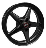 Race Star 92 Drag Gloss Black Wheels 15x8 15X8 GLOSS BLACK WHEEL thumbnail 2