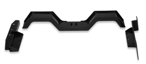 Hooker Blackheart Transmission Crossmembers 71222019HKR Crossmember, LS Engine Swap, Steel, Black Powdercoated, T56, 4L60E, 4L70E, 4L75E, TH400, Chevy, GMC, RWD, Each thumbnail 1