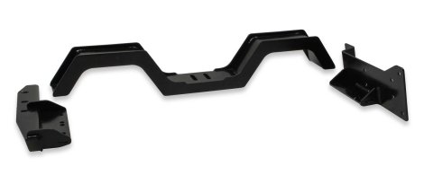Hooker Blackheart Transmission Crossmembers 71222019HKR Crossmember, LS Engine Swap, Steel, Black Powdercoated, T56, 4L60E, 4L70E, 4L75E, TH400, Chevy, GMC, RWD, Each thumbnail 2