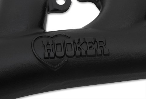 Hooker Exhaust Manifolds 8502-3HKR Manifolds, Cast Iron, Black Ceramic Coated, Chevy, Small Block LS, Kit thumbnail 3