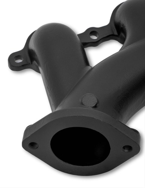 Hooker Exhaust Manifolds 8502-3HKR Manifolds, Cast Iron, Black Ceramic Coated, Chevy, Small Block LS, Kit thumbnail 4