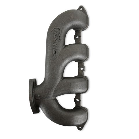 Hooker Blackheart LT Swap Exhaust Manifolds BHS5192 Manifold, Swap, Cast Iron, Natural, Rear Dump, Universal, Pair thumbnail 3