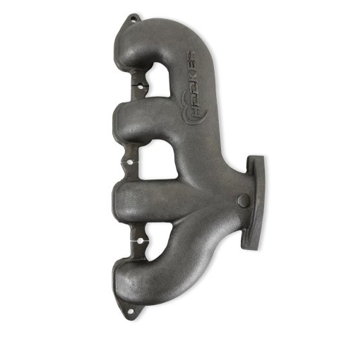 Hooker Blackheart LT Swap Exhaust Manifolds BHS5192 Manifold, Swap, Cast Iron, Natural, Rear Dump, Universal, Pair thumbnail 4