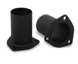 Hooker Reducers with 2.5 Inch Outlet 11026HKR Header Reducers, 3-Bolt Flange, 2.50 in. Inlet, 2.50 in. Outlet, Steel, Painted Black, Pair thumbnail 1