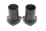 Hooker Reducers with 2.5 Inch Outlet 11026HKR Header Reducers, 3-Bolt Flange, 2.50 in. Inlet, 2.50 in. Outlet, Steel, Painted Black, Pair thumbnail 2