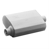 Hooker Aero Chamber Steel 2.5 Inch Muffler 21502HKR Muffler, Chamber, 2 1/2 in. Inlet/2 1/2 in. Outlet, Steel, Aluminized, Each thumbnail 2