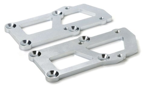 Hooker Blackheart Engine Swap Motor Mount Kits 12611HKR Mounts, Swap, Complete Mount, Bolt-In, Steel, Zinc, Chevy, Pontiac, Small Block LS, Stock Location, Kit thumbnail 2