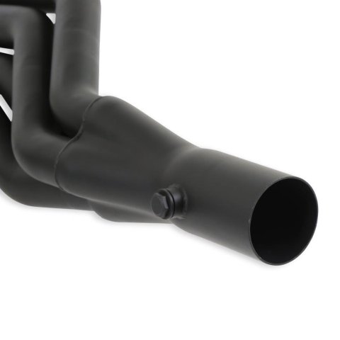 Hooker Blackheart Gen III Hemi Swap Headers BH2583 Headers, Blackheart, Mid-Length, Engine Swap, Steel, Black Painted, Dodge, Plymouth, Pair thumbnail 2