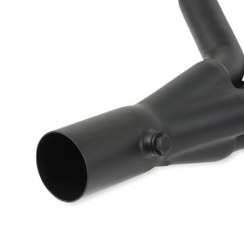 Hooker Blackheart Gen III Hemi Swap Headers BH2583 Headers, Blackheart, Mid-Length, Engine Swap, Steel, Black Painted, Dodge, Plymouth, Pair thumbnail 3
