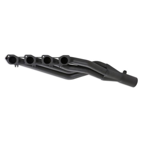 Hooker Blackheart Gen III Hemi Swap Headers BH2583 Headers, Blackheart, Mid-Length, Engine Swap, Steel, Black Painted, Dodge, Plymouth, Pair thumbnail 8