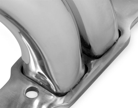 Hooker Super Competition Sidemount Headers 2224-3HKR Headers, Competition, Side Mount, Stainless Steel, Polished, Chevy, Small Block, Pair thumbnail 2