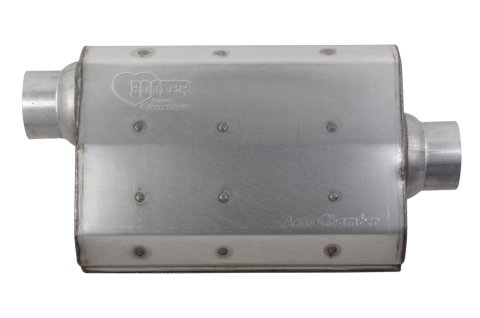 Hooker Aero Chamber Steel 3 Inch Muffler 21505HKR Muffler, Chamber, in. Inlet/3 in. Outlet, Steel, Aluminized, Each thumbnail 1
