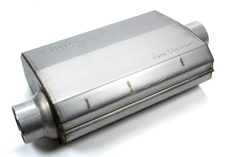 Hooker Aero Chamber Steel 3 Inch Muffler 21505HKR Muffler, Chamber, in. Inlet/3 in. Outlet, Steel, Aluminized, Each thumbnail 3