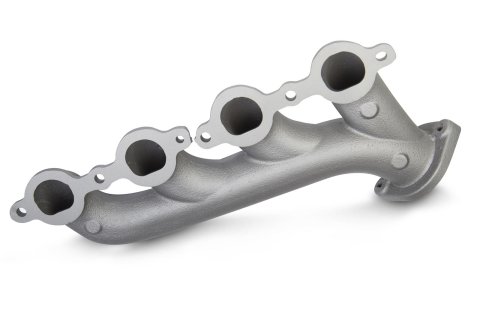 Hooker LS Cast Iron Exhaust Manifolds 8501-3HKR Manifolds, High Silicon Ductile Iron, Black Ceramic Coated, Chevy, Series Engines, Pair