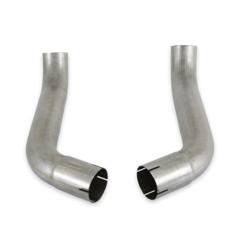 Hooker Blackheart Exhaust Tips BH14352 Tips, Stealth Exit, 2.5 in., 409 Stainless Steel, Natural, Chevy, GMC, Pair thumbnail 3