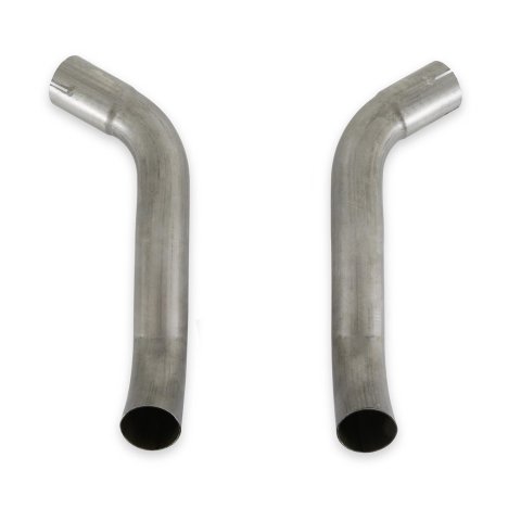 Hooker Blackheart Exhaust Tips BH14352 Tips, Stealth Exit, 2.5 in., 409 Stainless Steel, Natural, Chevy, GMC, Pair thumbnail 4