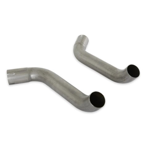 Hooker Blackheart Exhaust Tips BH14352 Tips, Stealth Exit, 2.5 in., 409 Stainless Steel, Natural, Chevy, GMC, Pair thumbnail 6