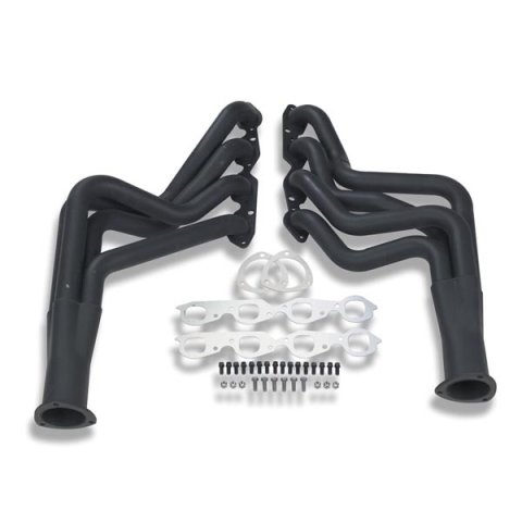 Hooker Competition Headers 2455HKR Headers, Competition, Long Tube, Steel, Painted, Chevy, GMC, 396, 402, 427, 454, Pair thumbnail 4