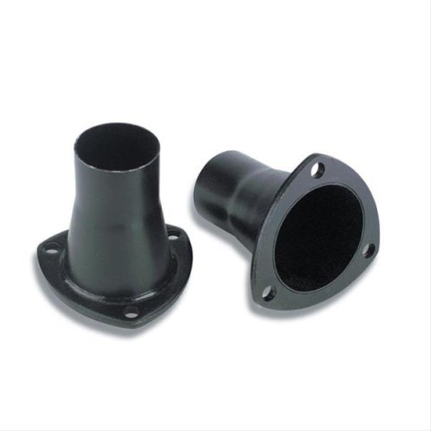 Hooker Reducers with 2.125 Inch Outlet 11030HKR Header Reducers, 3-Bolt Flange, 3.00 in. Inlet, in. Outlet, Steel, Painted, Pair