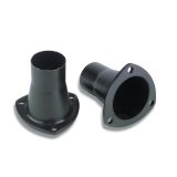 Hooker Reducers with 2.125 Inch Outlet 11030HKR Header Reducers, 3-Bolt Flange, 3.00 in. Inlet, in. Outlet, Steel, Painted, Pair thumbnail 2