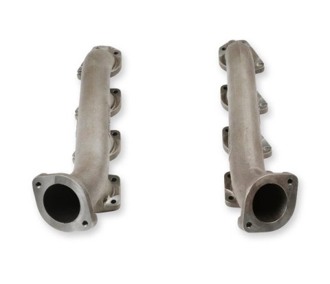 Hooker Blackheart Exhaust Manifolds BHS558 Manifold, Blackheart, Cast Iron, Natural, Dodge, Plymouth, Hemi Gen lll Swap, Pair thumbnail 2