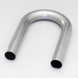 Hooker Mandrel Bend Tubing 2.5 Inch Steel Exhaust Pipe 12270HKR Tubing, 180 Degree, U-Bend, 2 1/2 in. Diameter, 5 in. Radius, 18-Gauge, Steel, Each thumbnail 2