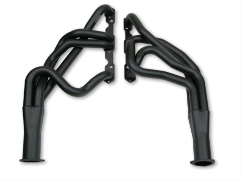 Hooker Super Competition Headers 2112HKR Headers, Competition, Long Tube, Steel, Painted, Chevy, Small Block, Pair thumbnail 2