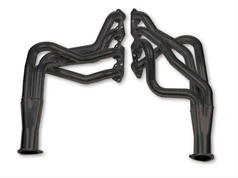 Hooker Super Competition Headers 2817HKR Headers, Competition, Long Tube, Steel, Painted, Chevy, GMC, 396-454, Pair thumbnail 2