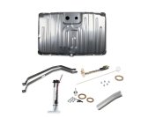 Holley Sniper EFI Conversion Fuel Tanks 19-121 Tanks, Sniper, 20 Gallon, Steel, Silver, Pump, 13.5V, 67 gph, 1/4 in. Female Thread, Sending Unit, 0-90 ohm, Pontiac, Kit thumbnail 1