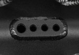 Holley Sniper EFI Fabricated Race Series Intake Manifolds 832142 Manifolds, EFI, Hi-Ram, Cathedral Port, 90mm Throttle Body, 2,100-8,200 RPM, Welded Aluminum, Black, Chevy, LS, 4.8-6.0L, Each thumbnail 4
