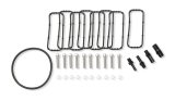 Holley Sniper EFI Fabricated Race Series Intake Manifolds 832142 Manifolds, EFI, Hi-Ram, Cathedral Port, 90mm Throttle Body, 2,100-8,200 RPM, Welded Aluminum, Black, Chevy, LS, 4.8-6.0L, Each thumbnail 6