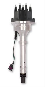 Holley Sniper EFI HyperSpark Distributors 565-308 Distributors, EFI, HyperSpark, HEI Cap, Hall Effect, Ignition Module, Shiny Billet Housing, AMC, 4.7L, 4.8L, 5.0L, 5.6L, 5.9L, 6.4L, 6.6L, Each thumbnail 1