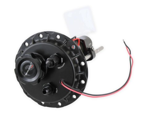 Holley Sniper Fuel Cell EFI Pump Modules 19-385 Pumps, Sniper, In-tank, Cell, EFI, 12V, 90 gph, -6AN Ends, Male Thread, No Return, 12-bolt Fill, E85 Compatible, with Bracket, Each thumbnail 4