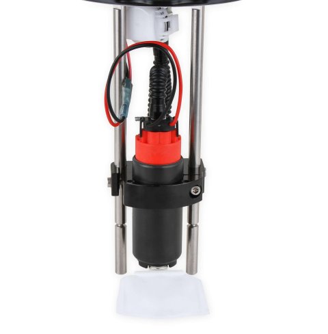 Holley Sniper Fuel Cell EFI Pump Modules 19-385 Pumps, Sniper, In-tank, Cell, EFI, 12V, 90 gph, -6AN Ends, Male Thread, No Return, 12-bolt Fill, E85 Compatible, with Bracket, Each thumbnail 6