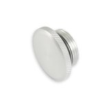 Holley Sniper Engine Oil Fill Caps 891016 Caps, Screw-In, Round Shape, Silver, Aluminum, for Valve Covers, Each thumbnail 6