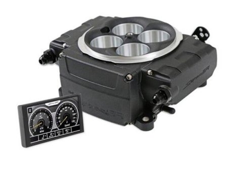Holley Sniper 2 EFI 650 HP Base Fuel Injection Systems 550-511-5XX System, 2, Self-Tuning, Throttle body, Black, 4150 Flange, hp Max, 800 CFM, No Pump, 5 in. Display, Kit thumbnail 9