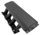 Holley Sniper EFI Fabricated Intakes 820042-1 Intake Manifolds, EFI, Fabricated, Cathedral Port, 102mm Throttle Body, 2,200-6,800 RPM, Aluminum, Black, Chevy, LS, 4.8-6.0L, Each thumbnail 1