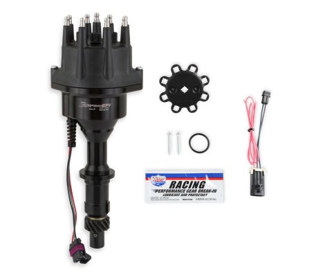 Holley Sniper EFI HyperSpark Distributors 565-314BK Distributors, EFI, HyperSpark, HEI Cap, Hall Effect, Billet Housing, Black, Ignition Module, Pontiac, 326-455ci, Each thumbnail 2