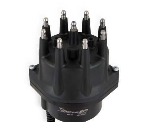 Holley Sniper EFI HyperSpark Distributors 565-314BK Distributors, EFI, HyperSpark, HEI Cap, Hall Effect, Billet Housing, Black, Ignition Module, Pontiac, 326-455ci, Each thumbnail 3