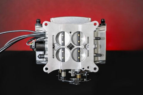 Holley Sniper 2 EFI 650 HP Returnless Fuel Injection Systems 550-510-BXD System, 2, Self-Tuning, Throttle body, Polished, 4150 Flange, hp Max, 800 CFM, Pump, Bluetooth, Kit thumbnail 4