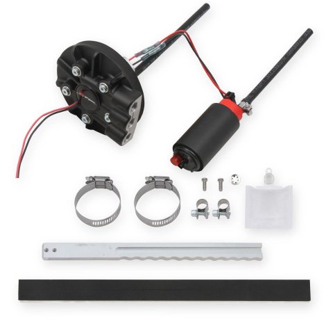 Holley Sniper 2 EFI 650 HP Return-Type Fuel Injection Systems 550-511-BXR System, 2, Self-Tuning, Throttle body, Black, 4150 Flange, hp Max, 800 CFM, Return Style Pump, Bluetooth, Kit
