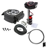 Holley Sniper 2 EFI 650 HP Return-Type Fuel Injection Systems 550-511-BXR System, 2, Self-Tuning, Throttle body, Black, 4150 Flange, hp Max, 800 CFM, Return Style Pump, Bluetooth, Kit thumbnail 9
