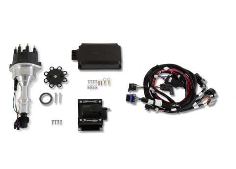 Holley Sniper EFI HyperSpark Distributor Kits 565-310K Ignition Systems, 1 EFI, HyperSpark, Ignition Box, Coil, Distributor, Wire Harness, Oldsmobile, 260-455ci, Kit thumbnail 1