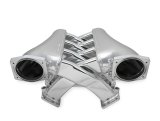 Holley Sniper Fabricated Dual Plenum Intake Manifolds 822241 Manifolds, EFI, Plenum, Rectangular Port, 102mm Throttle Body, 1,600-6,800 RPM, Welded Aluminum, Silver, Chevy, LS, 4.8-6.0L, Each thumbnail 2
