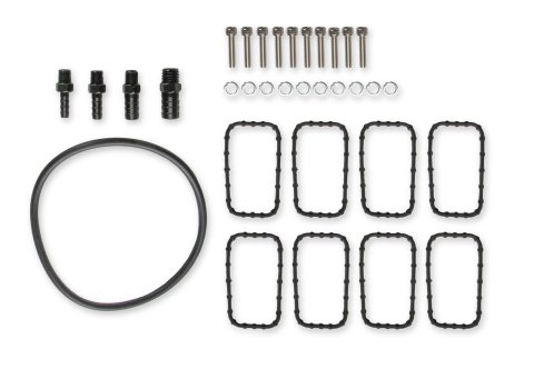 Holley Sniper EFI Fabricated Intakes 820102-1 Intake Manifolds, EFI, Fabricated, Cathedral Port, 92mm Throttle Body, 1,800-6,400 RPM, Aluminum, Black, Chevy, LS, 4.8-6.0L, Kit thumbnail 2