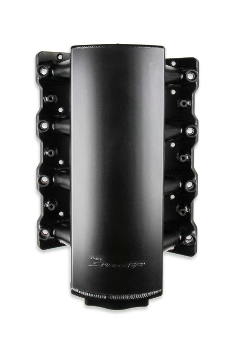 Holley Sniper EFI Fabricated Intakes 820102-1 Intake Manifolds, EFI, Fabricated, Cathedral Port, 92mm Throttle Body, 1,800-6,400 RPM, Aluminum, Black, Chevy, LS, 4.8-6.0L, Kit thumbnail 7